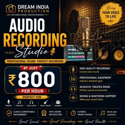 Audio Recording Studio — 1 Hour